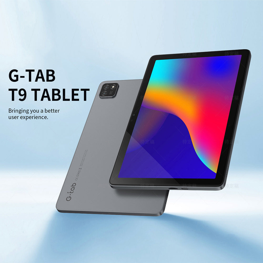 G-tab T9 Rockchip RK3562 Quad Core 3GB 3GB RAM 64GB ROM 10.1 Inch Android 14 Tablet PC  Grey