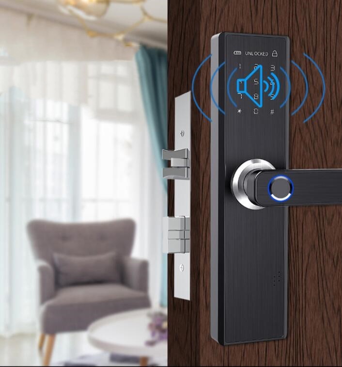 Home door spherical lock smart lock